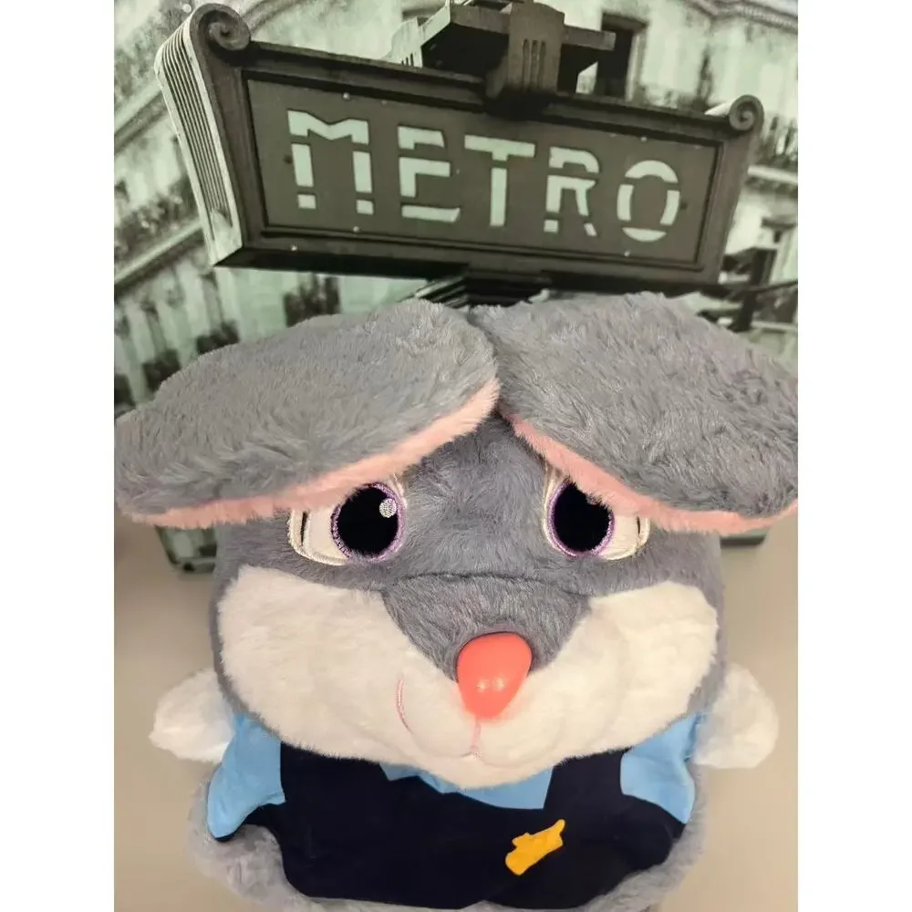 The Cartoon Judy Rabbit Plush Kids Backpack Cute Animal Shoulder Bag